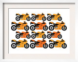 Orange Ducati