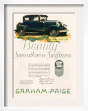 Graham Paige  Magazine Advertisement  USA  1929