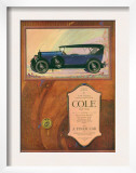 Cole  Magazine Advertisement  USA  1922