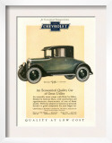 Chevrolet  Magazine Advertisement  USA  1925