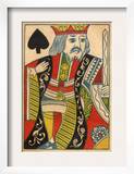 King of Spades Card