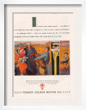 Texaco  Magazine Advertisement  USA  1928