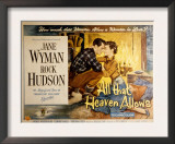 All That Heaven Allows  Rock Hudson Jane Wyman  1955