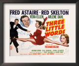 Three Little Words  Fred Astaire  Red Skelton  Vera-Ellen  Arlene Dahl  1950