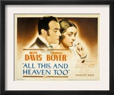 All This and Heaven Too  Charles Boyer  Bette Davis  1940