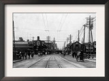 Tokyo Street Scene  Tokyo  Japan  1905