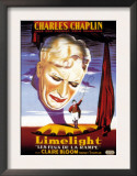 Limelight  French Poster Art  Charles Chaplin  1952
