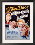 Stage Door  Adolphe Menjou  Ginger Rogers  Katharine Hepburn  1937