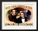 All This and Heaven Too  Charles Boyer  Bette Davis  1940