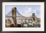 Brooklyn Bridge  Connecting the Cities of New York and Brooklyn