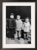 Chinese New Year  Three Children Posed  New Year's Day  Chinatown  New York City  1909