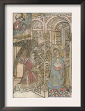 The Annunciation  Depicting the Visitation of the Archangel Gabriel  1450s
