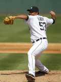 Houston Astros v Detroit Tigers  LAKELAND  FL - MARCH 02: Joaquin Benoit