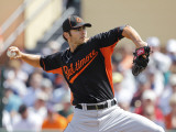 Baltimore Orioles v Detroit Tigers  LAKELAND  FL - MARCH 04: Jake Arrieta