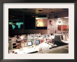 Apollo 13 Mission Operations Control Room  Mission Control Center  April 13  1970