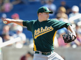 Oakland Athletics v Milwaukee Brewers  PHOENIX  AZ - MARCH 03: Trevor Cahill