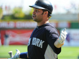 New York Yankees v Philadelphia Phillies  CLEARWATER  FL - FEBRUARY 27: Nick Swisher