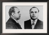 Al Capone  Prohibition Era Gangster Boss in 1931 Mug Shot