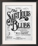Saint Louis Blues  Composed by WC Handy  Sheet Music  1914