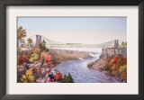 The Niagara Falls Suspension Bridge  1856