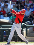 Cincinnati Reds v Texas Rangers  SURPRISE  AZ - MARCH 11: Joey Votto
