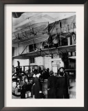 The Wright Brothers' 'Kitty Hawk' Airplane on Display at Science Museum in London  England  1948