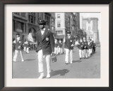 Kahanamoku  Aka Duke Kahanamoku Marches in Olympic Parade  1920