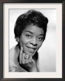 American Blues  Jazz  and R&B Singer Dinah Washington  1963