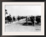 Hirohito  the Price Regent of Japan  Reveiwing the Regiment of the Japanese Army  1926