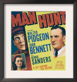 Man Hunt  Walter Pidgeon  Joan Bennett  1941