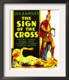 Sign of the Cross  Elissa Landi  Fredric March on Window Card  1932