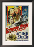 Thunder Birds  Clockwise from Left: Gene Tierney  Preston Foster  John Sutton  1942