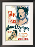 Now  Voyager  Bette Davis  Bette Davis  Paul Henreid on Midget Window Card  1942