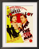 After the Thin Man  Myrna Loy  Asta  William Powell on Midget Window Card  1936