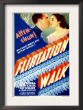 Flirtation Walk  Dick Powell  Ruby Keeler on Midget Window Card  1934
