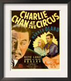 Charlie Chan at the Circus  Warner Oland  Shirley Deane  John Mcguire on Window Card  1936