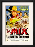 Rustlers' Roundup  Tom Mix  Noah Beery Jr  Diane Sinclair  1933