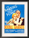 Double Harness  Ann Harding  William Powell on Midget Window Card  1933