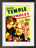 Dimples  Shirley Temple  Frank Morgan  Shirley Temple on Midget Window Card  1936