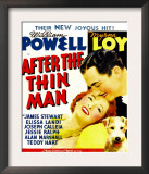After the Thin Man  Myrna Loy  William Powell  Asta (Lower Right) on Window Card  1936