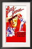 Buck Jones on Stock Window Card  1936