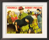 This Gun for Hire  Robert Preston  Veronica Lake  Alan Ladd  Laird Cregar  1942