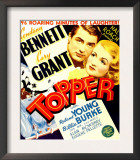 Topper  Cary Grant  Constance Bennett on Window Card  1937