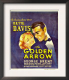 The Golden Arrow  Bette Davis  George Brent on Window Card  1936