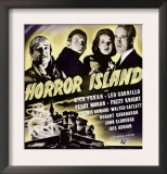 Horror Island  Leo Carrillo  Fuzzy Knight  Peggy Moran  Dick Foran on Window Card  1941