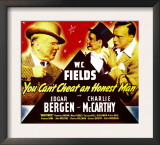 You Can'T Cheat an Honest Man  WC Fields  Charlie Mccarthy  Edgar Bergen on Window Card  1939