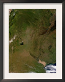 Satellite View of Argentina