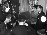 Elizabeth Taylor and Mike Todd  Circa April 1957