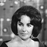 Actress Elizabeth Taylor Seen Here During a Press Conference at London Airport  May 1959