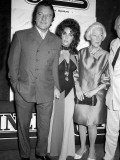 Elizabeth Taylor and Richard Burton at the Film City Festival in Camden Town London  October 1970